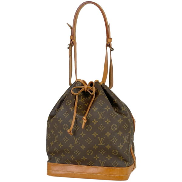 1000037170768 11 Louis Vuitton Noe Shoulder Drawstring Bag Monogram Brown