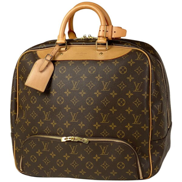 1000037523946 11 Louis Vuitton Evasion Bowling Sports Bag Monogram Brown