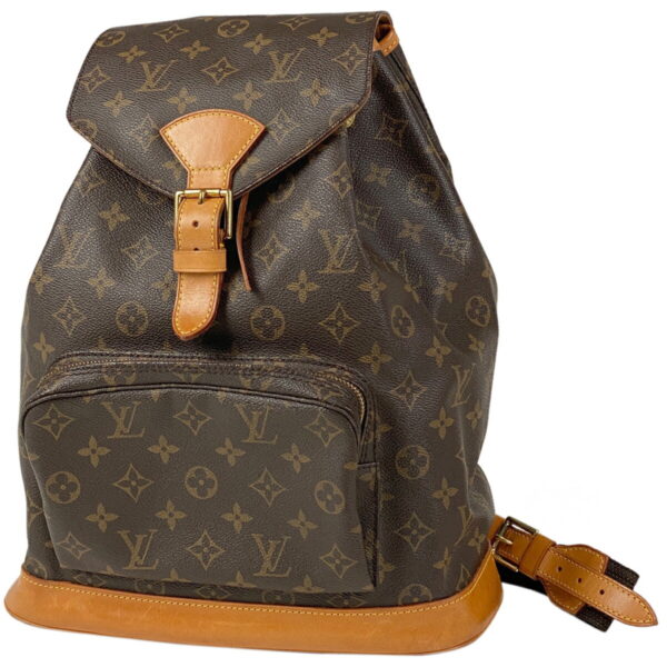 1000037530302 11 Louis Vuitton Montsouris GM Backpack Rucksack Monogram Brown