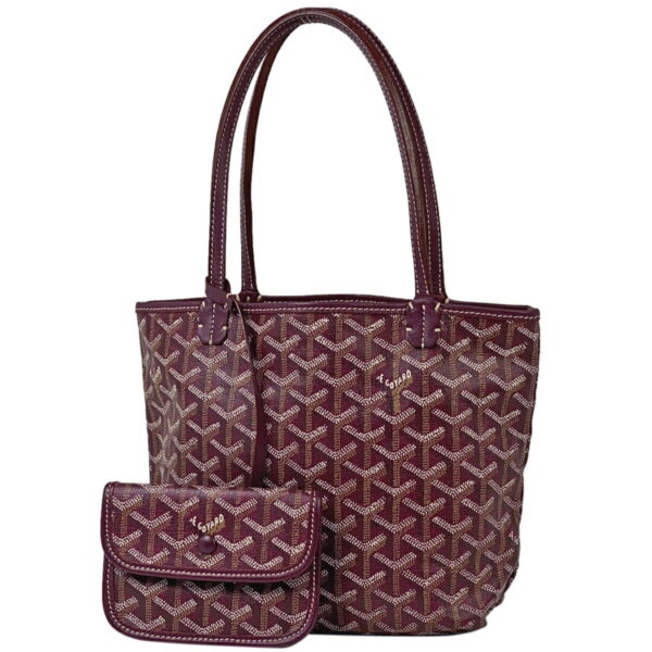 1000037713033 11 Goyard Saint Louis Junior Mini Tote Bag Canvas Purple