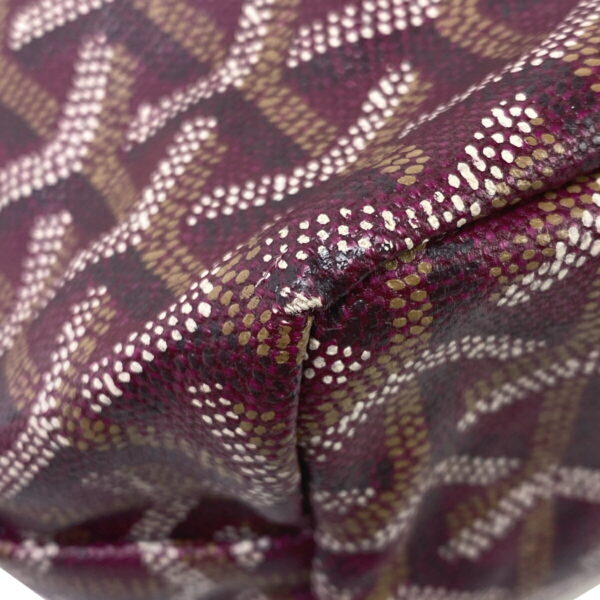 1000037713033 13 Goyard Saint Louis Junior Mini Tote Bag Canvas Purple