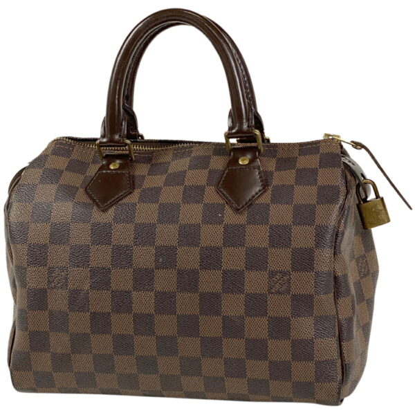 1000038086525 11 Louis Vuitton Speedy 25 Bag Damier Brown