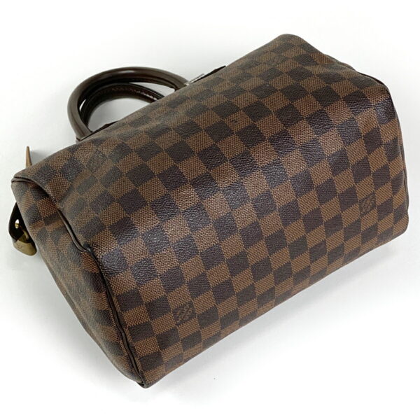 1000038086525 12 Louis Vuitton Speedy 25 Bag Damier Brown