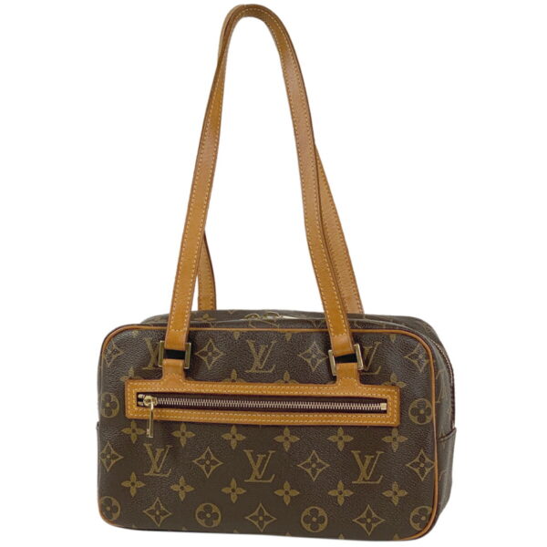 1000038477613 11 Louis Vuitton Cité MM Shoulder Bag Monogram Brown