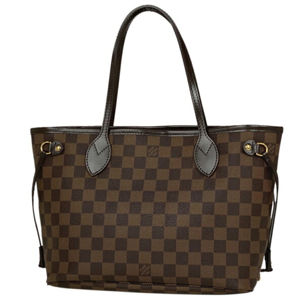 1000039522008 11 Louis Vuitton Neverfull PM Tote Bag Damier Brown