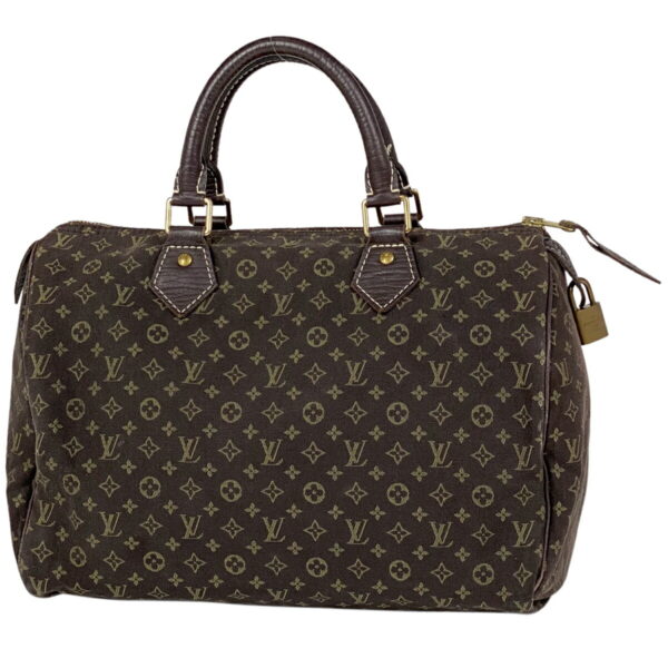 1000041974697 11 Louis Vuitton Speedy 30 Handbag Monogram Minilan Ebene