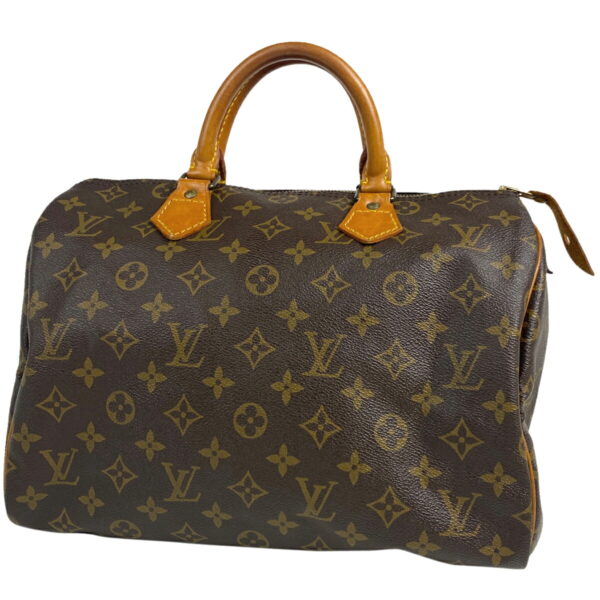 1000042812158 11 Louis Vuitton Speedy 30 Bag Monogram Brown