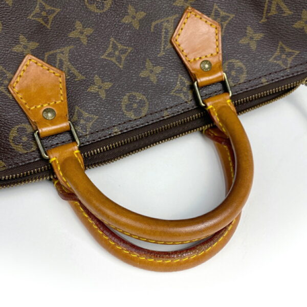 1000042812158 15 Louis Vuitton Speedy 30 Bag Monogram Brown