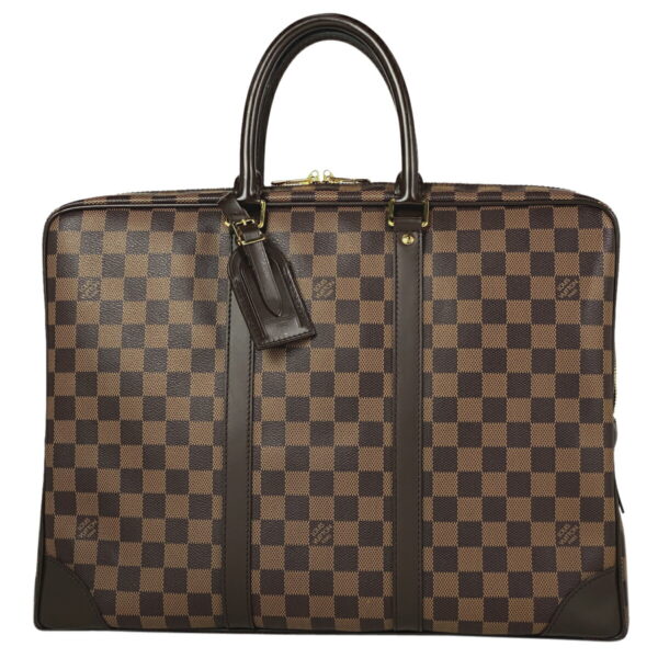 1000042812462 11 Louis Vuitton Porte de Cumin Voyage Business Bag Damier Brown