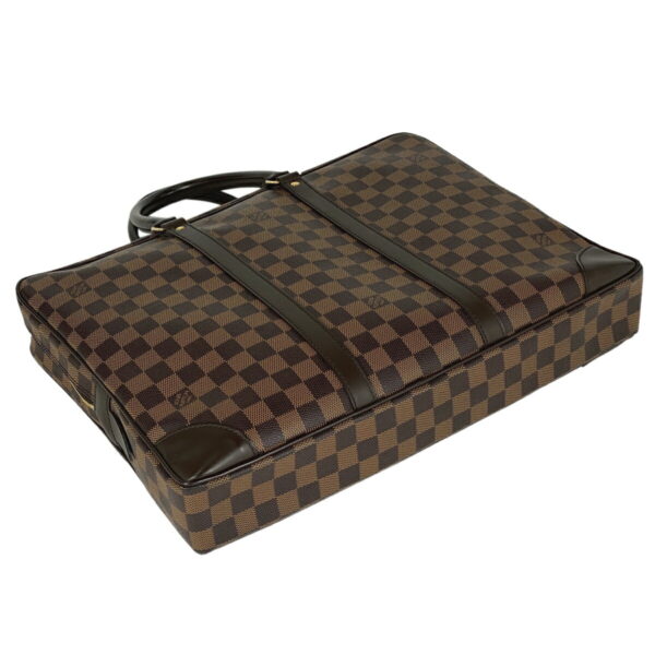 1000042812462 12 Louis Vuitton Porte de Cumin Voyage Business Bag Damier Brown