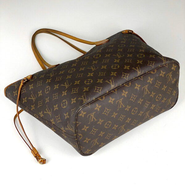 1000042835775 12 Louis Vuitton Neverfull MM Shopping Tote Bag Monogram Brown