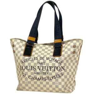 1000042837472 11 Louis Vuitton Triana Damier Bag Ebene