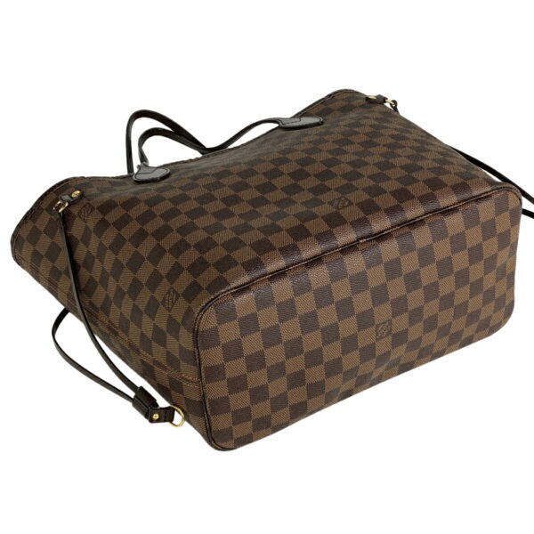 1000043754792 12 Louis Vuitton Neverfull MM Shopping Tote Bag Damier Brown