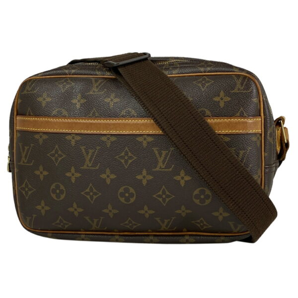 1000044907869 11 Louis Vuitton Reporter PM Shoulder Bag Monogram Brown