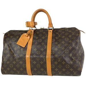 1000044907883 11 Louis Vuitton Speedy 30 Monogram Canvas Handbag Brown