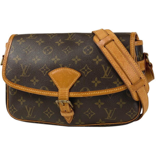 1000045242228 11 Louis Vuitton Sologne Crossbody Shoulder Bag Monogram Brown