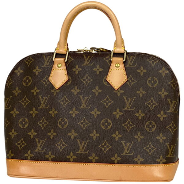 1000046222786 11 Louis Vuitton Alma Handbag Monogram Brown