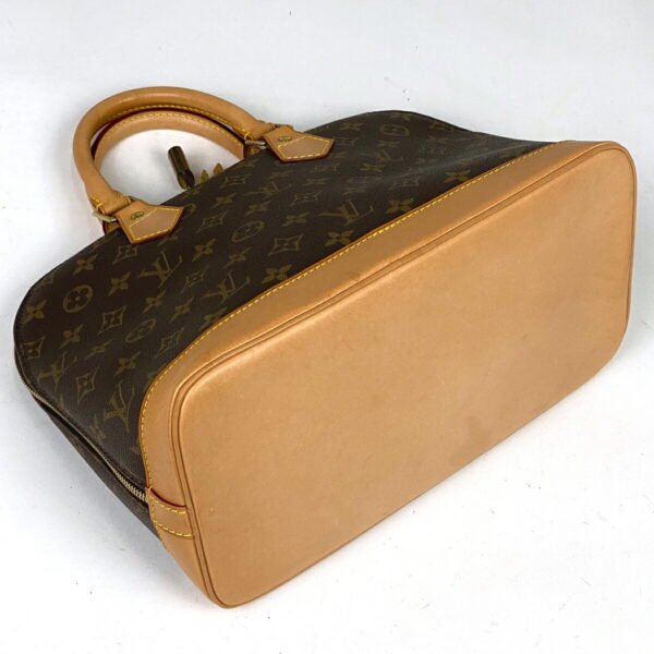 1000046222786 12 Louis Vuitton Alma Handbag Monogram Brown