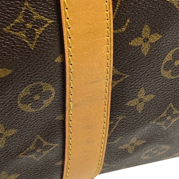 1000046335950 13 Louis Vuitton Keepall Bandouliere 55 Bag Monogram Brown