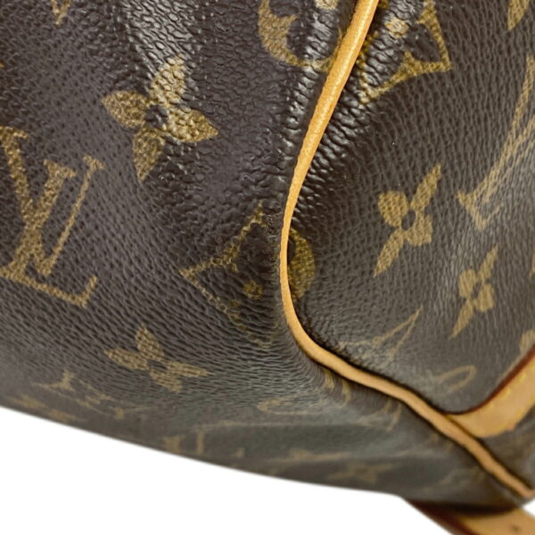 1000046335950 14 Louis Vuitton Keepall Bandouliere 55 Bag Monogram Brown