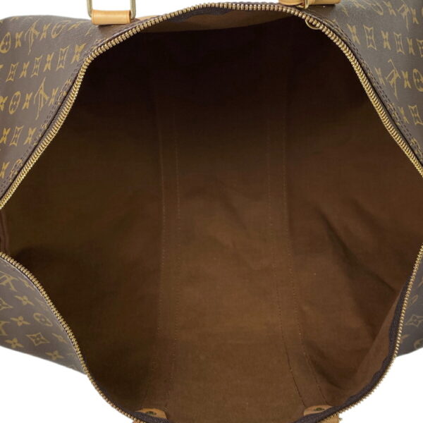 1000046335950 19 Louis Vuitton Keepall Bandouliere 55 Bag Monogram Brown