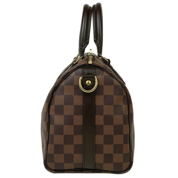 1000046351998 12 Louis Vuitton Speedy Bandouliere 25 2way Shoulder Bag Damier Brown