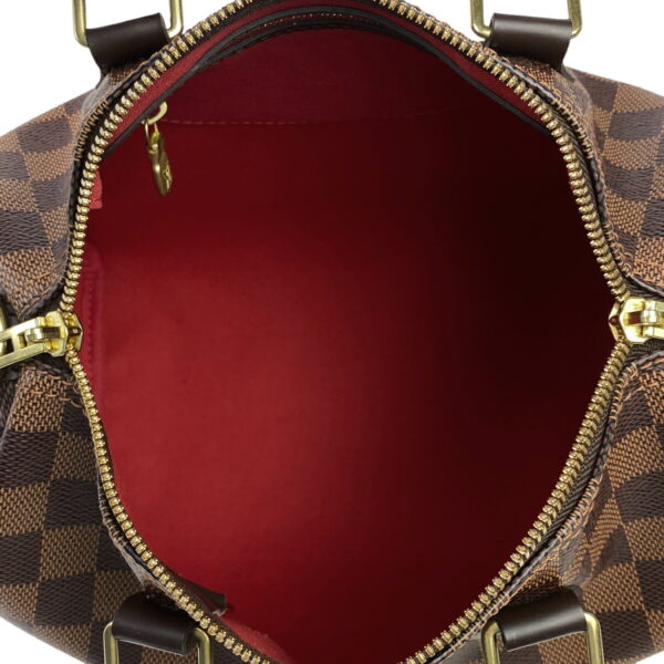 1000046351998 21 Louis Vuitton Speedy Bandouliere 25 2way Shoulder Bag Damier Brown