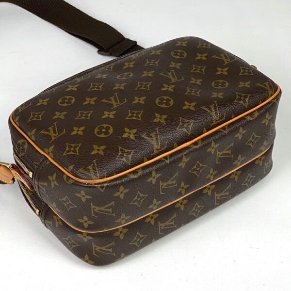 1000047061995 12 Louis Vuitton Reporter PM Crossbody Shoulder Bag Monogram Brown