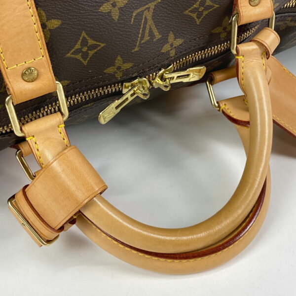 1000047220781 15 Louis Vuitton Keepall Bandouliere 60 Bag Monogram Brown