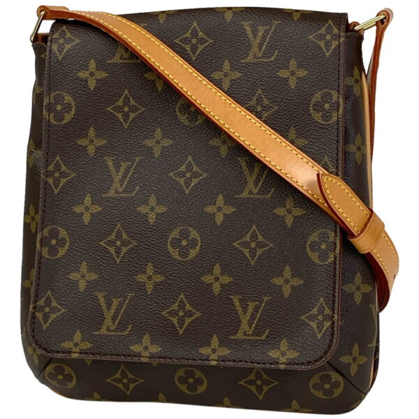 1000047308427 11 Louis Vuitton Musette Salsa Long Shoulder Bag Monogram Brown