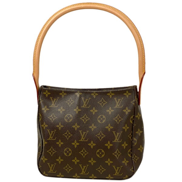 1000047446983 11 Louis Vuitton Looping MM Shoulder Bag Monogram Brown