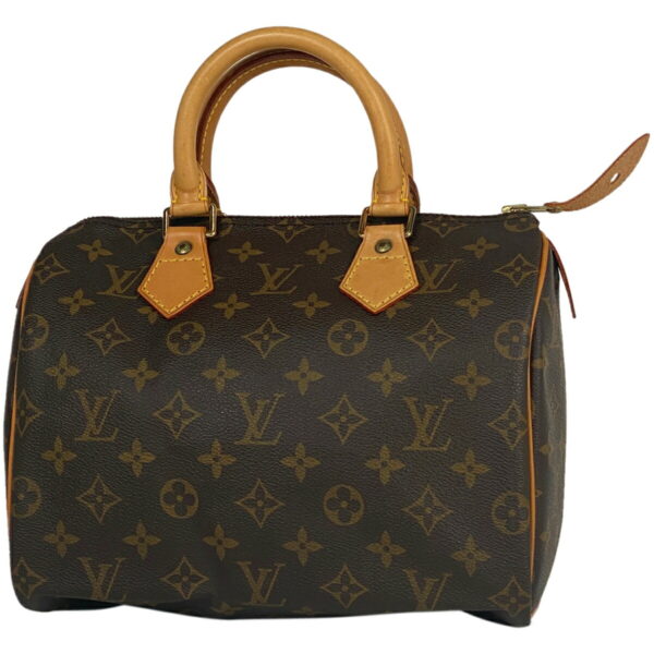 1000047536387 11 Louis Vuitton Speedy 25 Bag Monogram Brown