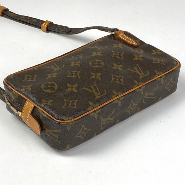 1000047797559 12 Louis Vuitton Pochette Marly Bandouliere Shoulder Bag Monogram Brown