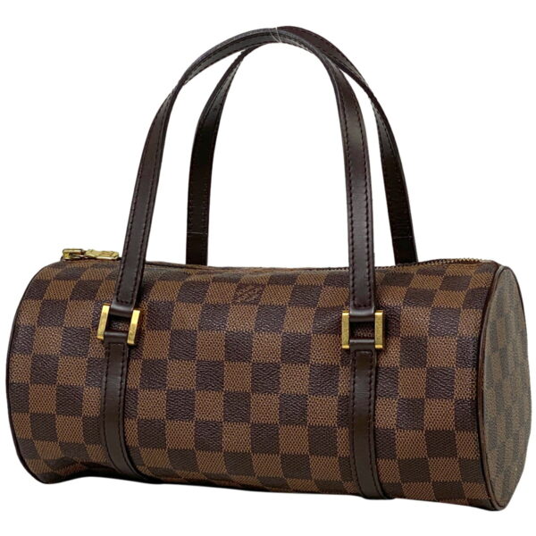 1000047887823 11 Louis Vuitton Papillon 26 Barrel Bag Damier Brown