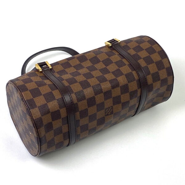 1000047887823 12 Louis Vuitton Papillon 26 Barrel Bag Damier Brown