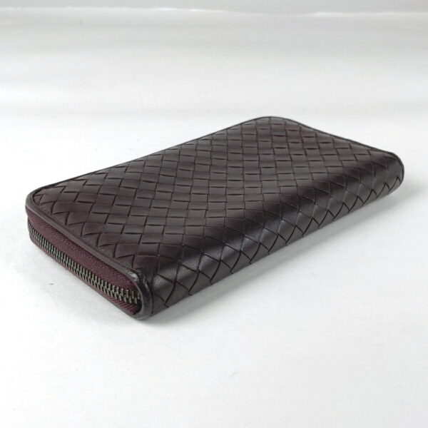 1000047957915 12 Bottega Veneta Intrecciato Leather Long Wallet Bordeaux