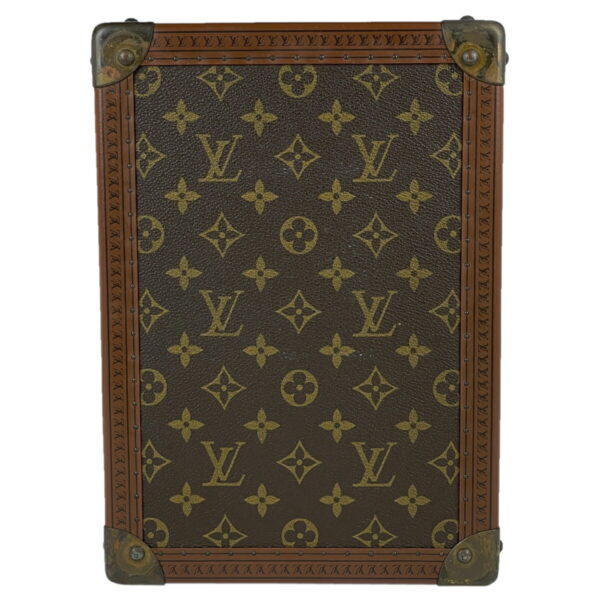 1000048186802 15 Louis Vuitton Boite Flacon Trunk Monogram Brown