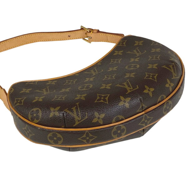 1000048190267 12 Louis Vuitton Pochette Croissant Shoulder Bag Monogram Brown