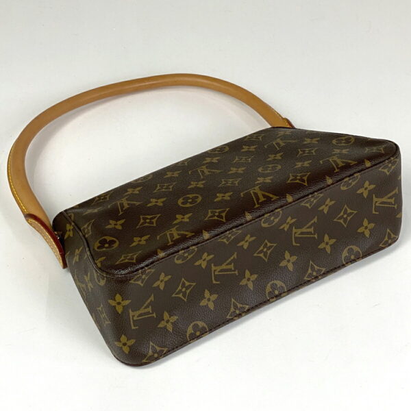 1000048333435 12 Louis Vuitton Mini Looping Shoulder Bag Monogram Brown