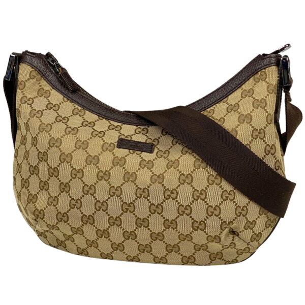 1000048733952 11 Gucci GG Pattern Shoulder Bag GG Canvas Beige Brown