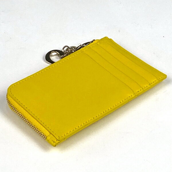 1000048839371 12 Christian Dior Cannage Leather Card Case Yellow