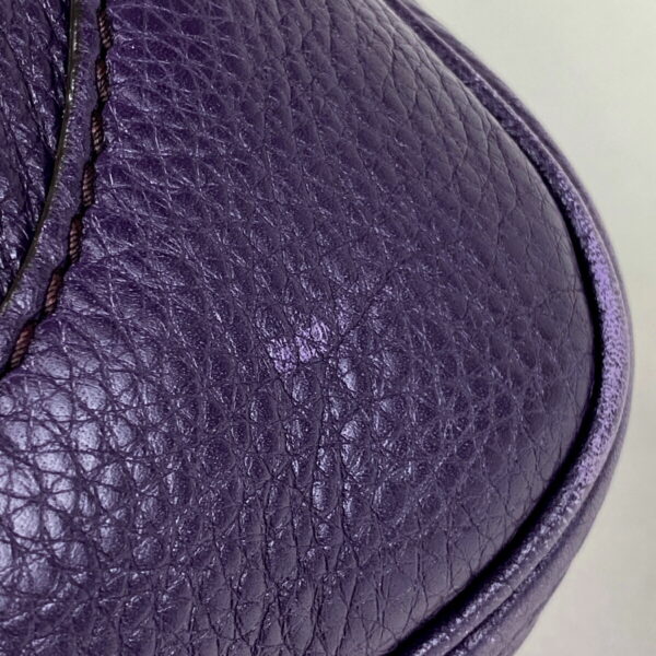 1000048856422 14 Gucci Jackie Line Shoulder Bag Leather Purple