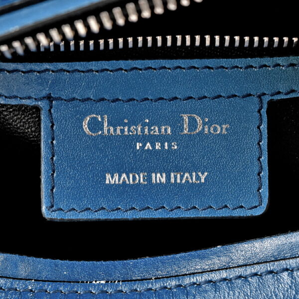 1000048957747 15 Christian Dior Lady Dior Gradient Leather 2WAY Bag Blue