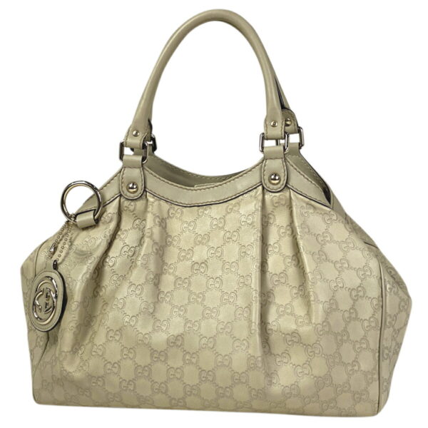 1000049096957 11 Gucci Sookie Handbag Shima Leather Ivory