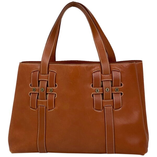 1000049175065 11 Celine Blason Macadam Leather Tote Handbag Brown