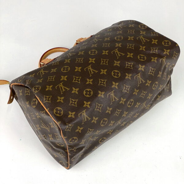 1000049175218 12 Louis Vuitton Speedy 35 Bag Monogram Brown