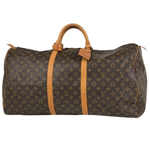 1000049249759 11 Louis Vuitton Keepall 60 Bag Monogram Brown