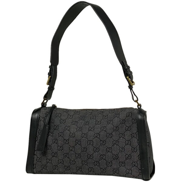 1000049274072 11 Gucci GG Pattern Shoulder Bag GG Canvas Black