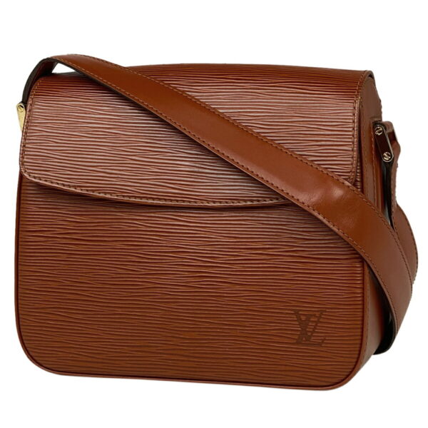 1000049384214 11 Louis Vuitton Busi Short Strap Shoulder Bag Epi Kenya Brown