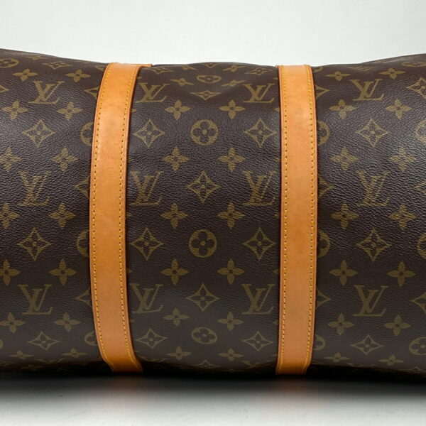 1000049456522 12 Louis Vuitton Keepall 50 Bag Monogram Brown